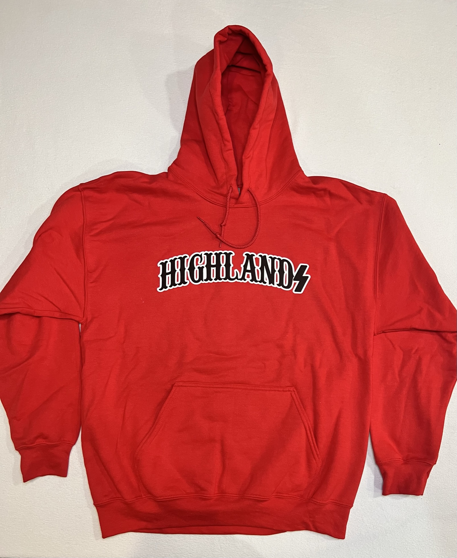 Highlands 81 Supporter Hoodie – Red – Hells Angels Highlands